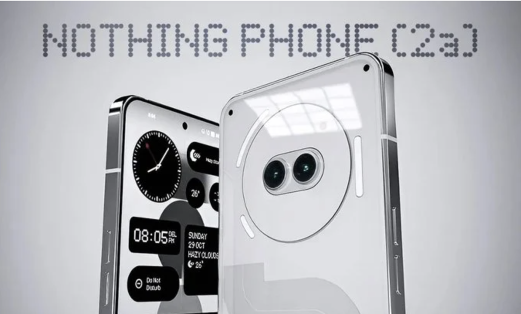 Nothing phone 2a design